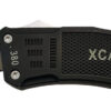 Xcaliber Knife Company 380 ACP Large 3.80" OTF Part Serrated Black 440C SS Blade, 5.30" Steel Handle 1 187760