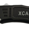 Xcaliber Knife Company 45 ACP Small 2.75" OTF Tanto Plain Black 440C SS Blade, 3.91" Steel Handle 1 187767