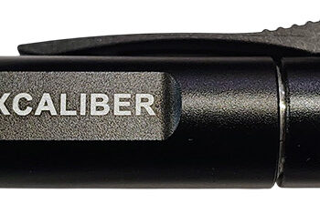 Xcaliber Knife Company  Pen Knife  1.70" OTF Dagger Stainless 440C SS Blade, 5.90" Black Aluminum Handle
