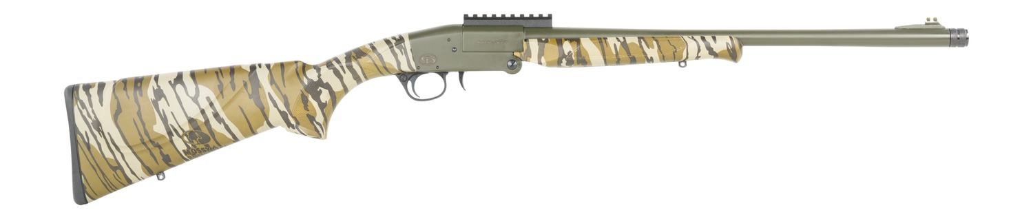 Charles Daly 930426 101 Compact 20 Gauge Break Open 3" 1rd Black Steel Single Shot Barrel & Receiver w/Picatinny Rail, Fixed Mossy Oak Bottomland Synthetic Stock, Beretta Benelli Mobil Choke System 3 Charles Daly 930426 101 Compact 20 Gauge Break Open 3" 1rd Black Steel Single Shot Barrel & Receiver w/Picatinny Rail, Fixed Mossy Oak Bottomland Synthetic Stock, Beretta Benelli Mobil Choke System