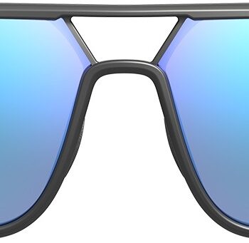 1917676748 BRIDGER    MATTE BLACK     BLUE MIRROR
