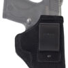 Galco STO658B Stow-N-Go IWB Black Leather Belt Clip Fits S&W M&P Shield w/Crimson Trace Laser Right Hand 2 2293 10