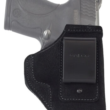 Galco STO658B Stow-N-Go  IWB Black Leather Belt Clip Fits S&W M&P Shield w/Crimson Trace Laser Right Hand