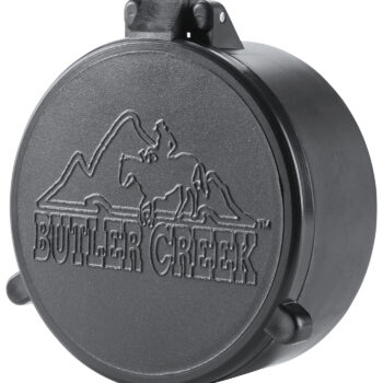 Butler Creek 30470 Flip-Open Objective Scope Cover 62.50mm Obj. Size 47 Black Polymer
