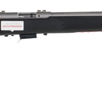 Savage Arms 94700 93 FVSS Full Size 22 WMR 5+1 21" Matte Heavy Barrel, Matte Drilled & Tapped Stainless Steel Receiver, Matte Black Fixed Synthetic Stock, Right Hand