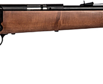 Savage Arms 60702 Mark I G Youth 22 Long/22 Short/22 LR 1rd 19" Black Satin Button Rifled Barrel, Satin Black Drilled & Tapped Carbon Steel Receiver, Satin Brown Fixed Wood Stock, Right Hand