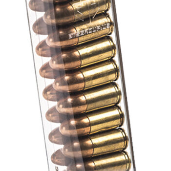 ETS Group GLK9170 Pistol Mags Competition Legal 27rd Extended 9mm Luger Compatible w/Glock 17/18/19/19X/26/34/45 Gen1-5 Clear Polymer