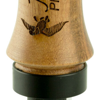 Duck Commander DCPROTW Jase Pro Series  Double Reed Mallard Hen Sounds Attracts Ducks Natural Tigerwood