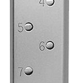 CMC Products MMG45FS8P Match Grade  8rd 45 ACP Fits 1911 Government Stainless/Black