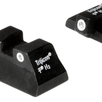Trijicon 600268 Bright & Tough Night Sights  Green/Tritium White Outline Front Sight-Green/Tritium White Outline Rear Sight H&K USP Compact