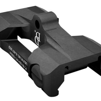 Daniel Defense 0314110324 Rock and Lock Picatinny Bipod Mount Adapter 1-Piece Black Anodized 6061-T6 Aluminum