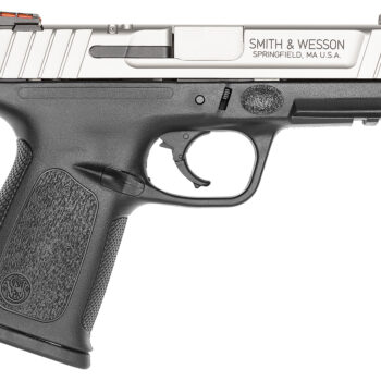 Smith & Wesson 11908 SD40 VE *CA Compliant Compact Frame 40 S&W 10+1 4" Stainless Steel Barrel, Satin Serrated Stainless Steel Slide, Matte Black Polymer Frame w/Picatinny Rail, Black Textured Grip