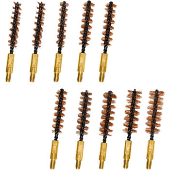 Otis FG380BP Variety Brushes  Multi-Caliber Rifle/Pistol Firearm Bronze Bristles 10 Pk.