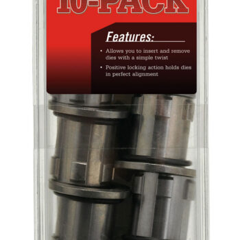 Hornady 044096 Lock-N-Load Die Bushing Metal Works With Hornady Lock N Load AP Press 10 Pack