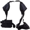 Bulldog WSHD7 Deluxe Shoulder Harness Black Nylon Harness Fits Glock 19 Fits 2-4" Barrel Ambidextrous 1 55105