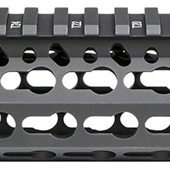 BCM KMRA7556BK KMR Alpha Handguard 7" Keymod Style Made of Aluminum with Black Anodized Finish for AR-15