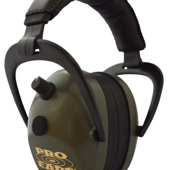 Pro Ears PEG2SMG Gold II 26 Electronic Muff 26 dB Over the Head Black/Green Adult 1 Pair