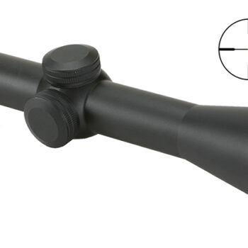 Trijicon 200002 AccuPoint  Black Hardcoat Anodized 3-9x 40mm 1" Tube Illuminated Duplex Crosshair w/Green Dot Reticle
