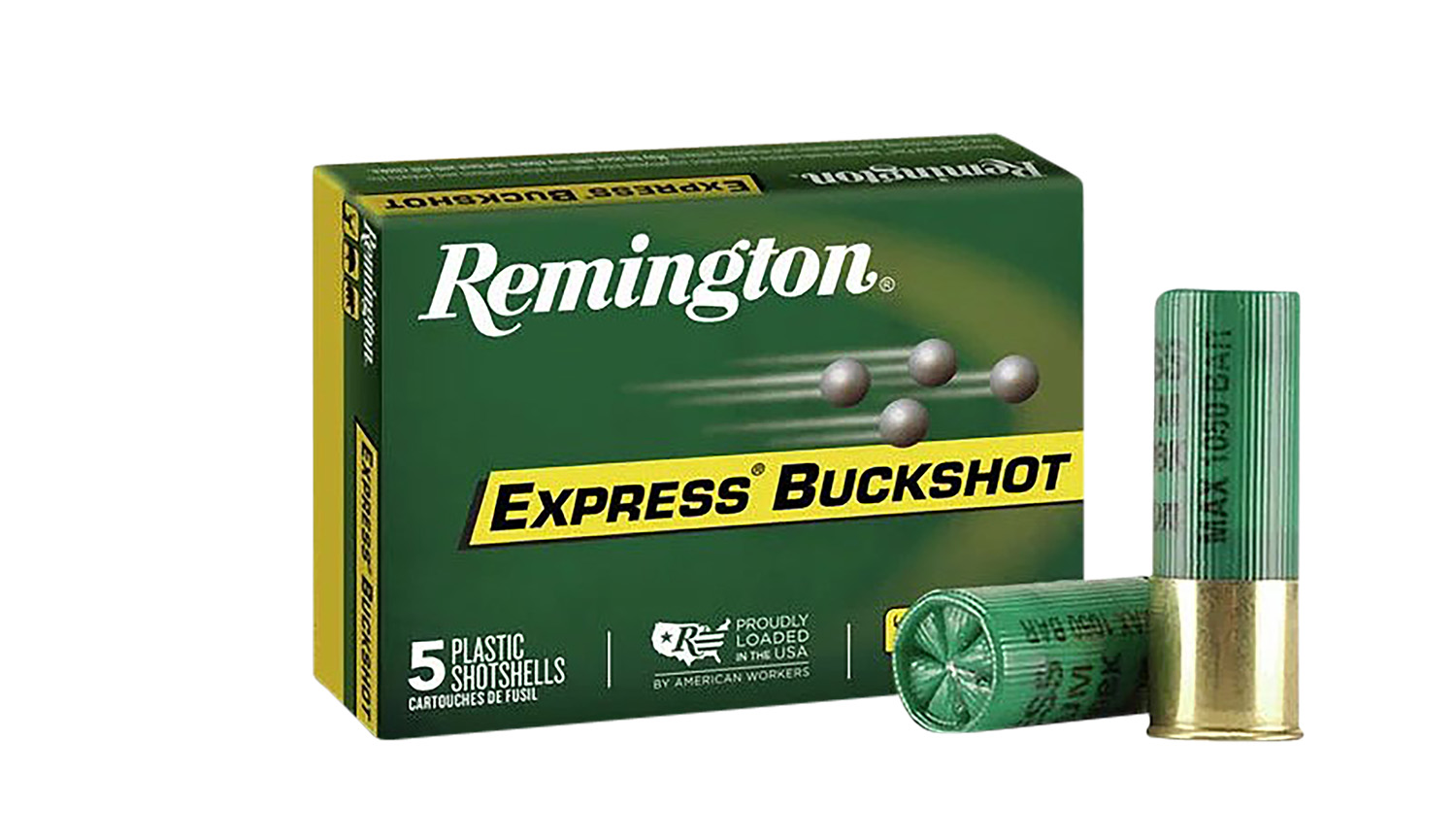Remington Ammunition 20408 Express Buckshot 12Gauge 3" 000Buck Shot 5 Per Box/50 Case 3 Remington Ammunition 20408 Express Buckshot 12Gauge 3" 000Buck Shot 5 Per Box/50 Case