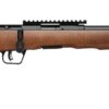 SAVAGE ARMS B22 22MAG BLK/WOOD 18" THD 1 702173401
