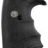 Pachmayr 05134 Decelerator Grip Checkered Black Rubber with Finger Grooves for Ruger Super Blackhawk 1 73325