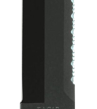 Ka-Bar 2217 Big Brother  9.38" Fixed Clip Point Part Serrated Black 1095 Cro-Van Blade, Brown Leather Handle, Includes Sheath