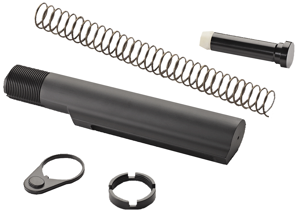 Advanced Technology A5102240 Military Buffer Tube Assembly AR-15 Black Anodized Aluminum 3 Advanced Technology A5102240 Military Buffer Tube Assembly AR-15 Black Anodized Aluminum