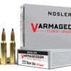 Nosler 65135 Varmageddon 222Rem 40gr Flat Base Tipped 20 Per Box/20 Case 2 81553