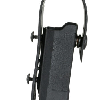 Blackhawk 430900BK Tactical Mag Pouch  Single Black Polymer Snap Compatible w/Single Stack or Double Stack