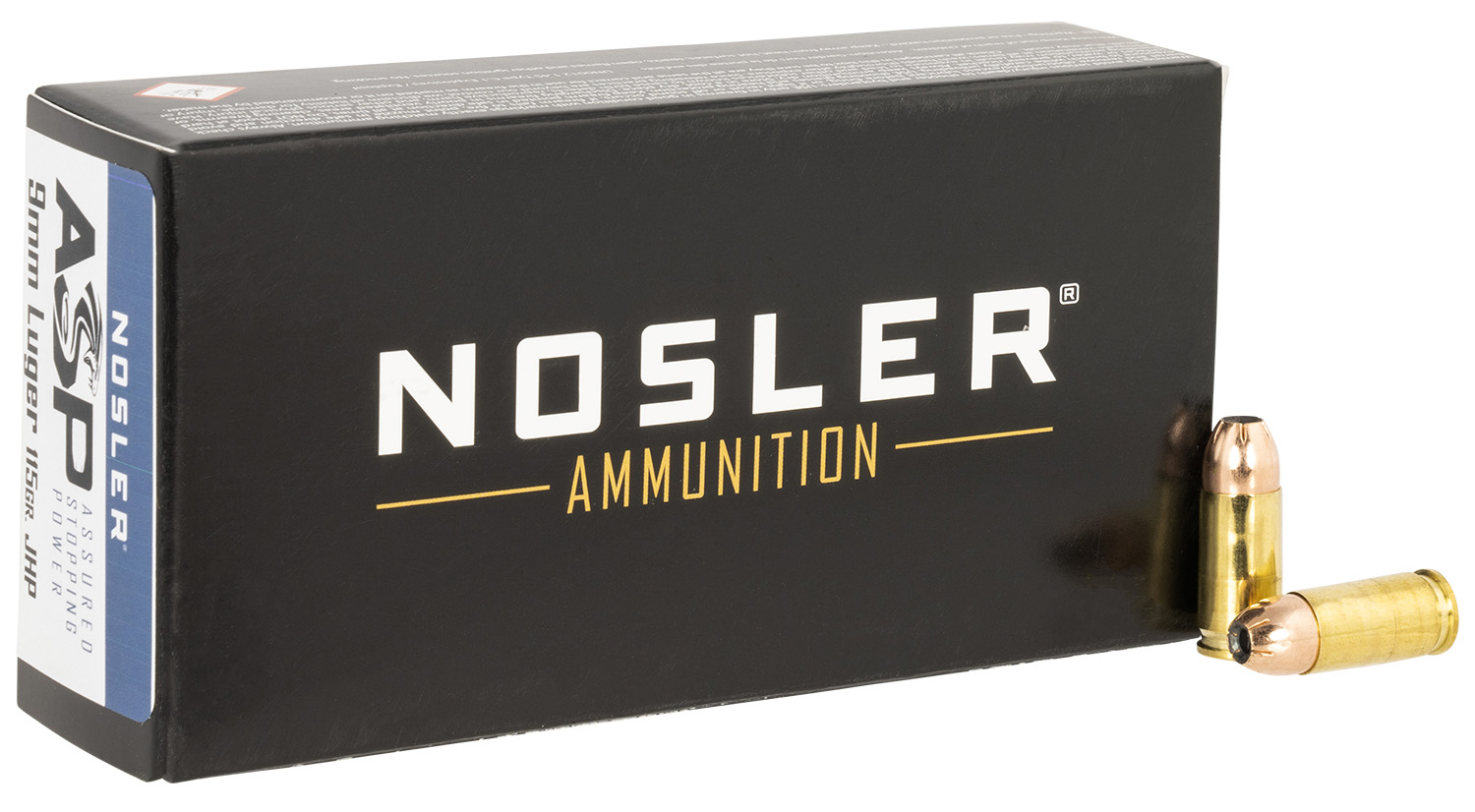 Nosler 51017 Assured Stopping Power Handgun 9mmLuger 115gr Jacketed Hollow Point 50 Per Box/10 Case 3 Nosler 51017 Assured Stopping Power Handgun 9mmLuger 115gr Jacketed Hollow Point 50 Per Box/10 Case