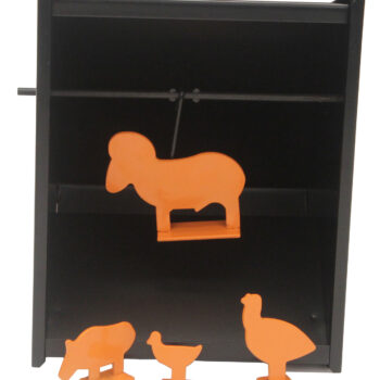 Beeman 2085 Pellet Trap  Steel Orange Target Airgun Metal Silhouette/Paper Targets