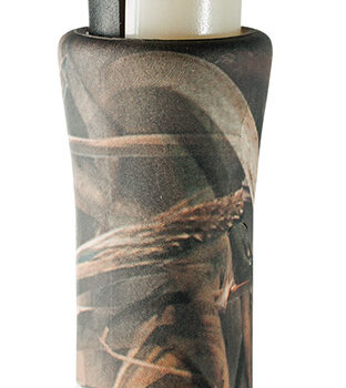 Duck Commander DC2006 Camo Max  Open Call Double Reed Mallard Hen Sounds Attracts Ducks Realtree Max-4 Plastic