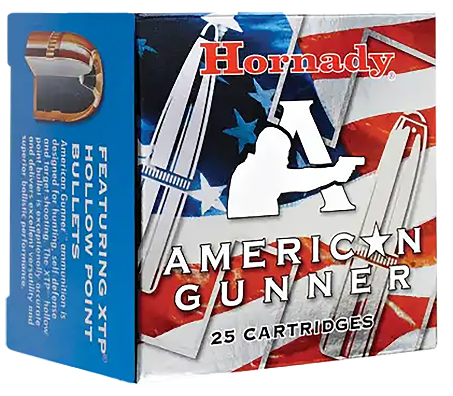 Hornady 90504 American Gunner 357Mag 125gr Hornady XTP Hollow Point 25 Per Box/10 Case 3 Hornady 90504 American Gunner 357Mag 125gr Hornady XTP Hollow Point 25 Per Box/10 Case