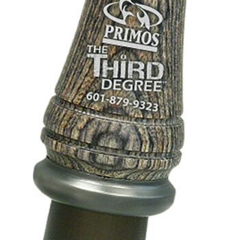 Primos 372 Randy Anderson Third Degree Open Call Attracts Predators Green Laminated Wood