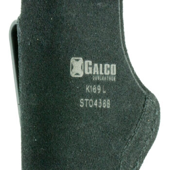 Galco STO436B Stow-N-Go  IWB Black Leather Belt Clip Fits Ruger LCP/Diamondback DB Right Hand