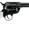 Traditions SAT73122LIB 1873 Liberty 45 Colt (LC) 6rd 4.75" Blued Engraved Steel White PVC Grip 2 98675