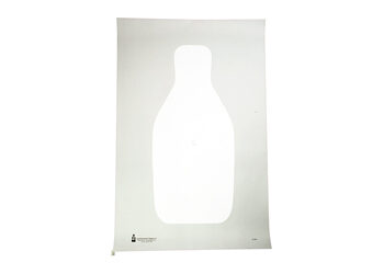 ACTION TGT STNDRD FBI/DEA WHT 100PK