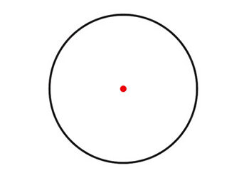 Alternative view of BSA RED DOT 30MM W/ DOVETAIL BLK