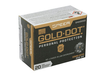 Alternative view of SPR GOLD DOT 10MM 200GR HP 20/200