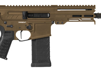 Alternative view of CMMG DISSENT MK4 5.7X28 6.5" 32RD MB