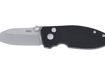 CRKT SQUID BUTTON LOCK 2.27" BLK/SLV