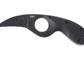 Alternative view of CRKT BEAR CLAW 2.38" PN BLK W/SHEATH
