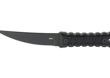 CRKT HZ4 4.76" PLN EDGE BLK W/SHEATH