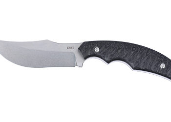 CRKT BURROWER 3.66" PLN BLK W/SHEATH