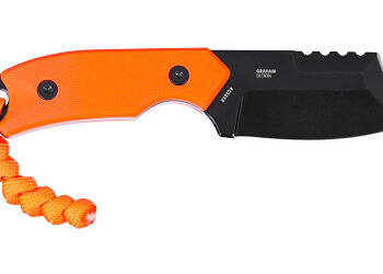 Alternative view of CRKT RAZEL CMPCT 2.32" ORNG W/SHEATH