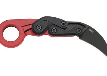 CRKT PROVOKE RED 2.47" PLAIN EDGE