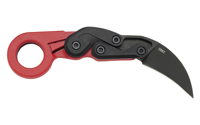 CRKT PROVOKE RED 2.47" PLAIN EDGE 3 CRKT PROVOKE RED 2.47" PLAIN EDGE