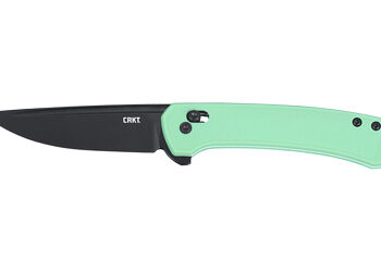 CRKT Q COMPACT 3.05" PLAIN EDGE AQUA