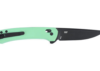 Alternative view of CRKT Q COMPACT 3.05" PLAIN EDGE AQUA