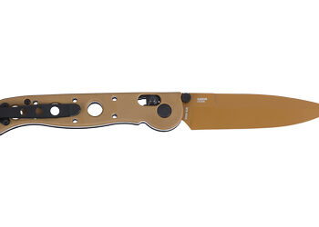 Alternative view of CRKT M16-03XD 3.57" PLN DESERT TAN
